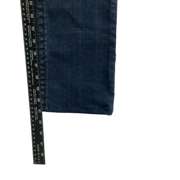 True Religion Billy Low Rise Super T Straight Jeans Size 26 Dark Wash - Picture 6 of 11